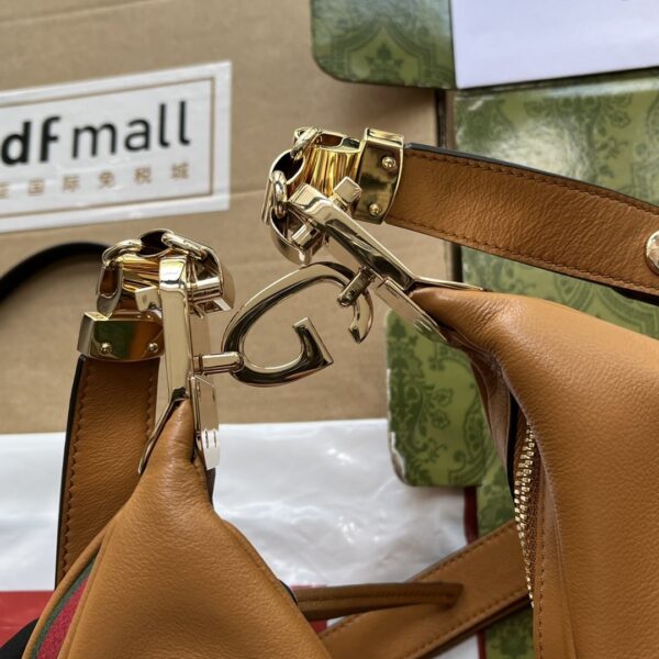 1:1 Replica Gucci Atache Large Shoulder Bag Brown For Women, Women's Bags 13.8in/35cm GG‎ 702823 UXWBG 3162