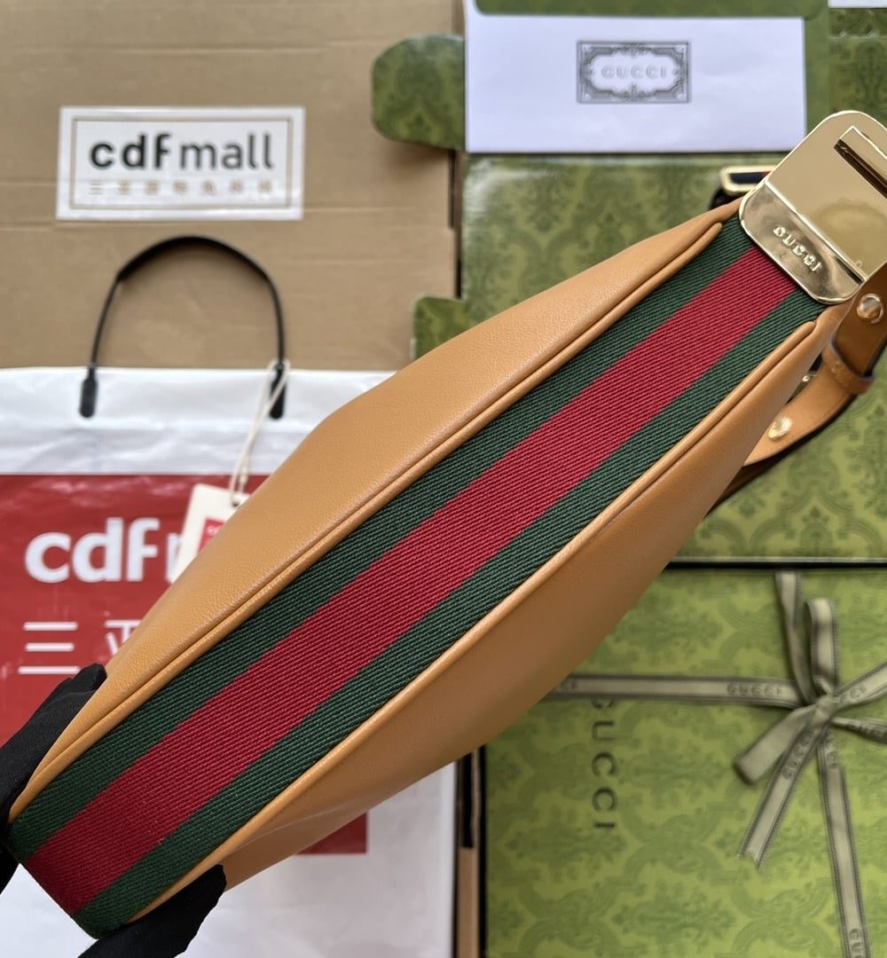 1:1 Replica Gucci Atache Large Shoulder Bag Brown For Women, Women's Bags 13.8in/35cm GG‎ 702823 UXWBG 3162