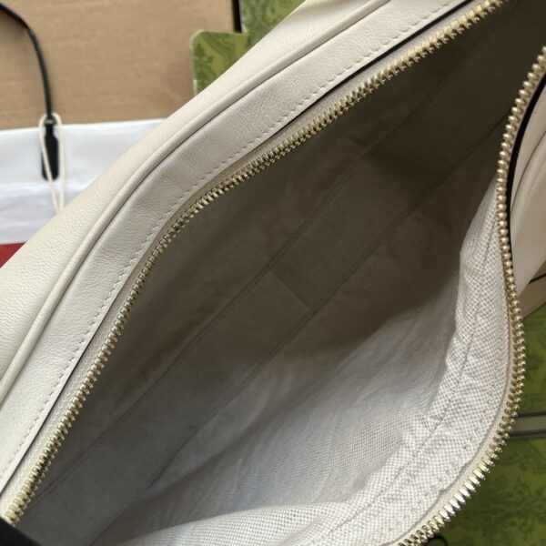 1:1 Replica Gucci Atache Large Shoulder Bag White For Women, Women's Bags 13.8in/35cm GG‎ ‎‎702823 UXWBG 9109
