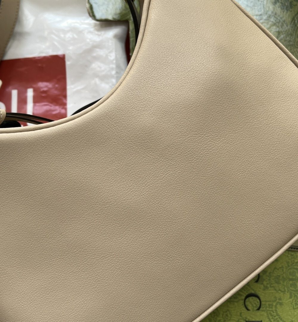 1:1 Replica Gucci Atache Small Shoulder Bag Beige For Women, Women's Bags 9in/23cm GG 699409 UXWBG 9360