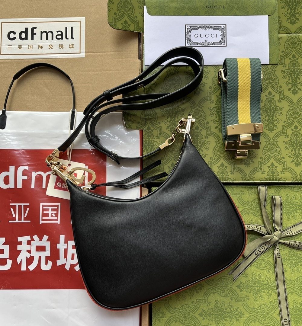 1:1 Replica Gucci Atache Small Shoulder Bag White For Women, Women's Bags 9in/23cm GG  ‎699409 UXWBG 1037