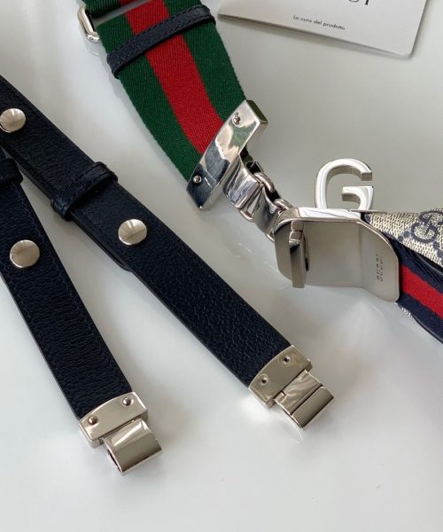1:1 Replica Gucci Attache Small Shoulder Bag 9in/23cm Beige For Women GG 699409 96GRN 4082
