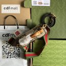 1:1 Replica Gucci Bamboo 1947 Jumbo GG Small Top Handle Bag Camel And Ebony Jumbo GG Canvas Brown For Women 8.3in/21cm 675797 UKMDT 2570