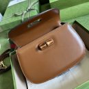 1:1 Replica Gucci Bamboo 1947 Small Top Handle Bag Cuir  For Women 8,3in/21cm 675797 10ODT 2579