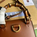 1:1 Replica Gucci Bamboo Mini Handbag Red For Women, Women's Bags 6.2in/16cm GG