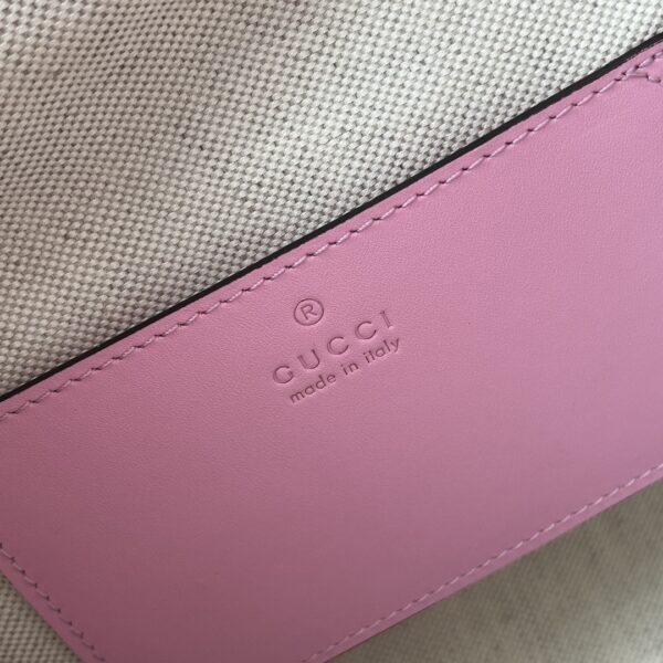 1:1 Replica Gucci Bamboo Small Backpack Pink For Women, Women's Bags 8.6in/22cm GG ‎‎702101 UZY0T 5814