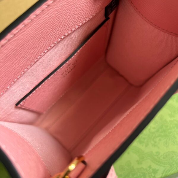 1:1 Replica Gucci Bananya Print Mini Tote Bag Pink For Women, Women's Bags 7.9in/20cm GG 671623 U5XAG 5964