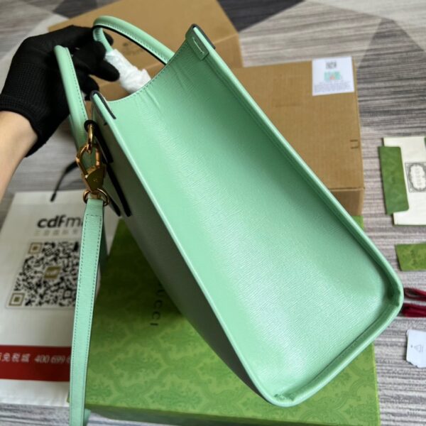 1:1 Replica Gucci Bananya Print Small Tote Green For Women, Women's Bags 12.2in/31cm GG 659983 U22AG 3067