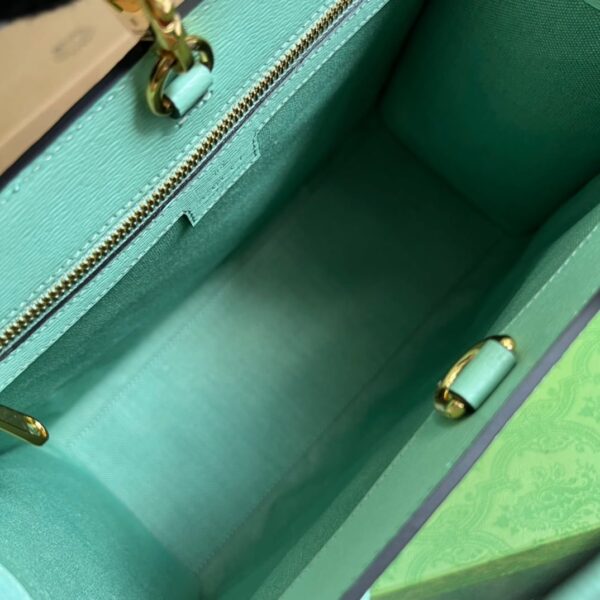 1:1 Replica Gucci Bananya Print Small Tote Green For Women, Women's Bags 12.2in/31cm GG 659983 U22AG 3067