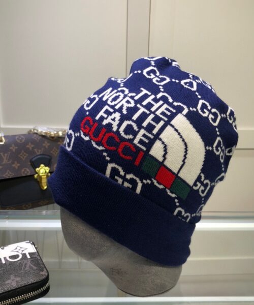Gucci Beanie Cashmere In Blue