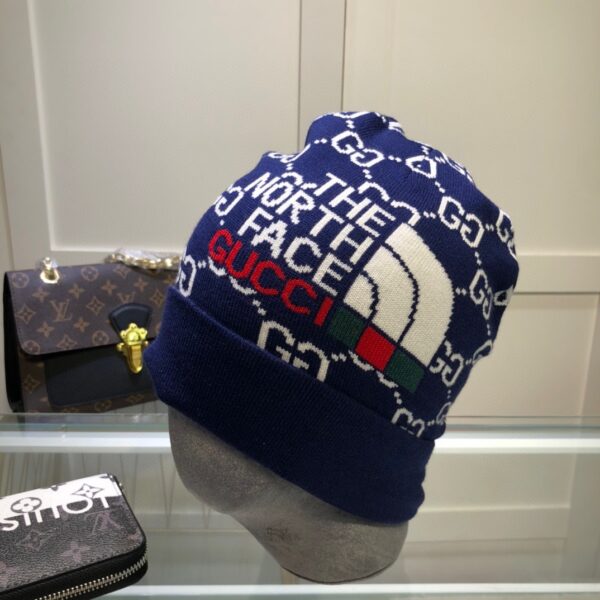 Gucci Beanie Cashmere In Blue