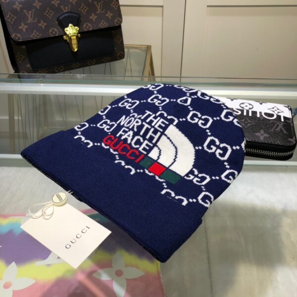 Gucci Beanie Cashmere In Blue