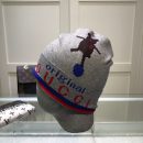 Gucci Beanie Cashmere In Grey