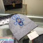 Gucci Beanie Cashmere In Grey