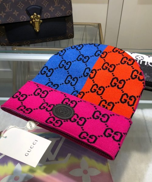 Gucci Beanie Cashmere In Multiple Color