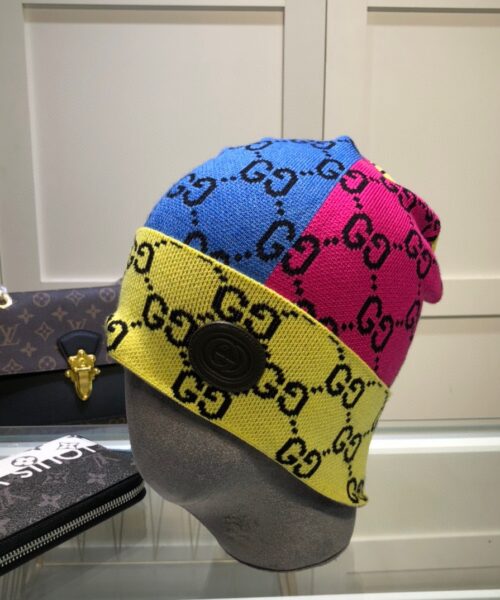 Gucci Beanie Cashmere In Multiple Color