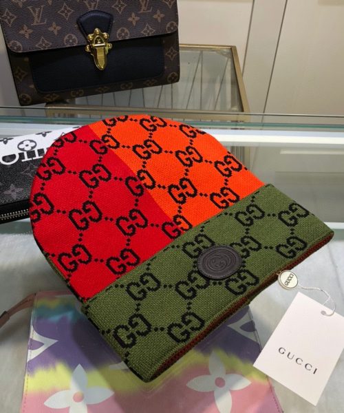Gucci Beanie Cashmere In Multiple Color