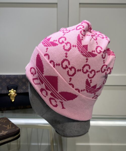 Gucci Beanie Cashmere In Pink