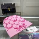 Gucci Beanie Cashmere In Pink