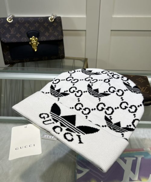 Gucci Beanie Cashmere In White