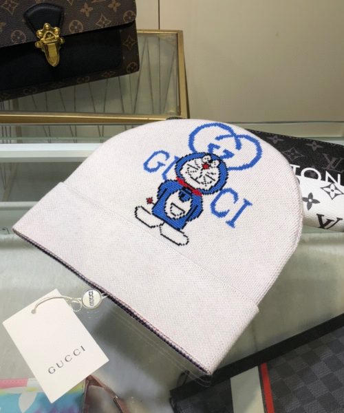 Gucci Beanie Cashmere In White