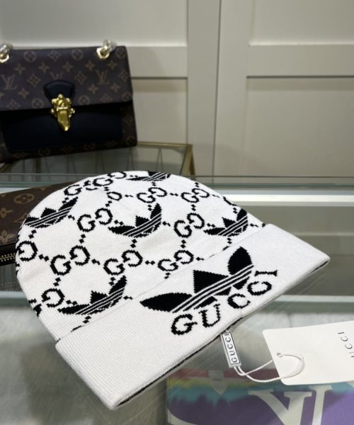 Gucci Beanie Cashmere In White