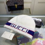 Gucci Beanie Cashmere In White