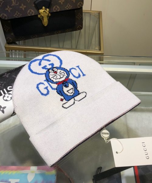 Gucci Beanie Cashmere In White