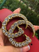 1:1 Replica Gucci Belt Beaded Double G Red GG, Women Belt ‎453260
