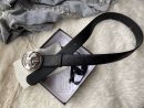 1:1 Replica Gucci Belt Signature With Interlocking G Buckle Black For Women, Women Belt