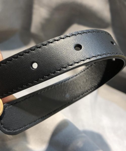 1:1 Replica Gucci Belt With Double G Buckle Black GG, Women Belt ‎414516 AP00T 1000