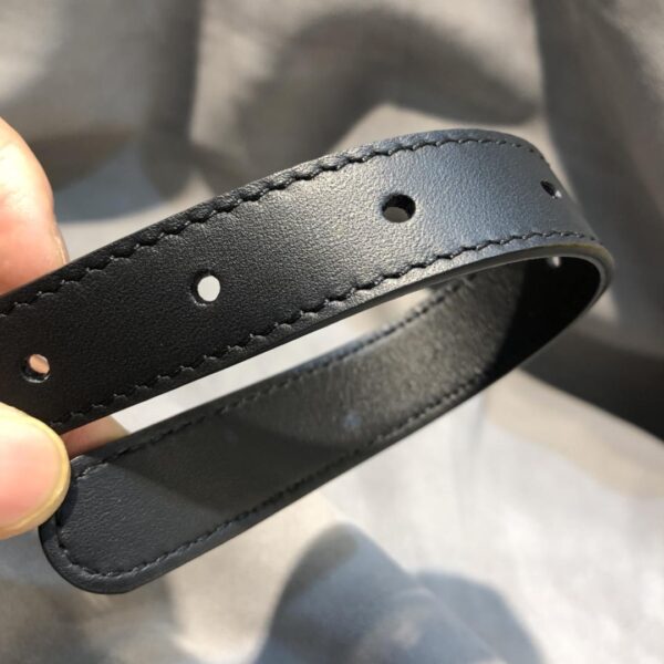 1:1 Replica Gucci Belt With Double G Buckle Black GG, Women Belt ‎414516 AP00T 1000