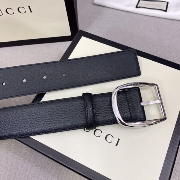 1:1 Replica Gucci Belt With Rectangular Buckle Black For Women, Women Belt