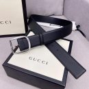 1:1 Replica Gucci Belt With Rectangular Buckle Black For Women, Women Belt
