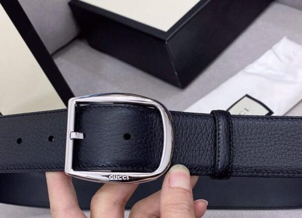 1:1 Replica Gucci Belt With Rectangular Buckle Black For Women, Women Belt