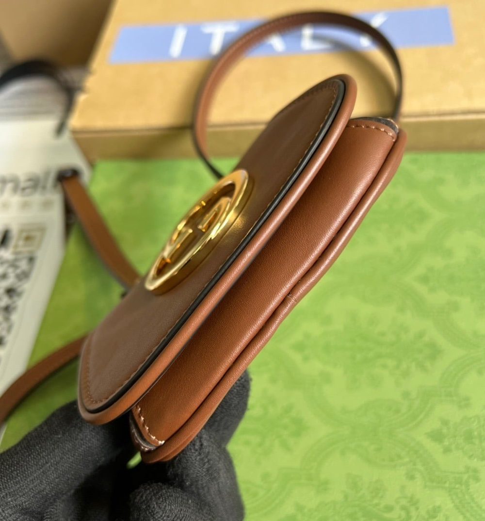 1:1 Replica Gucci Blondie Card Case Wallet Red For Women, Women's Bags 4.5in/12cm GG