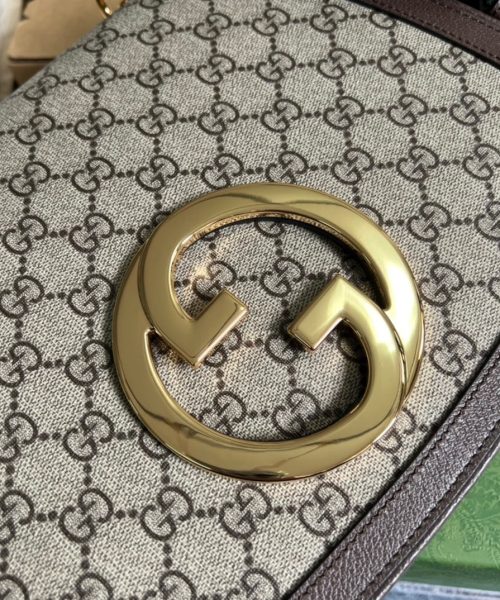 1:1 Replica Gucci Blondie Medium Shoulder Bag Beige For Women, Women's Bags 11.4in/29cm GG ‎699210 96IWG 8745