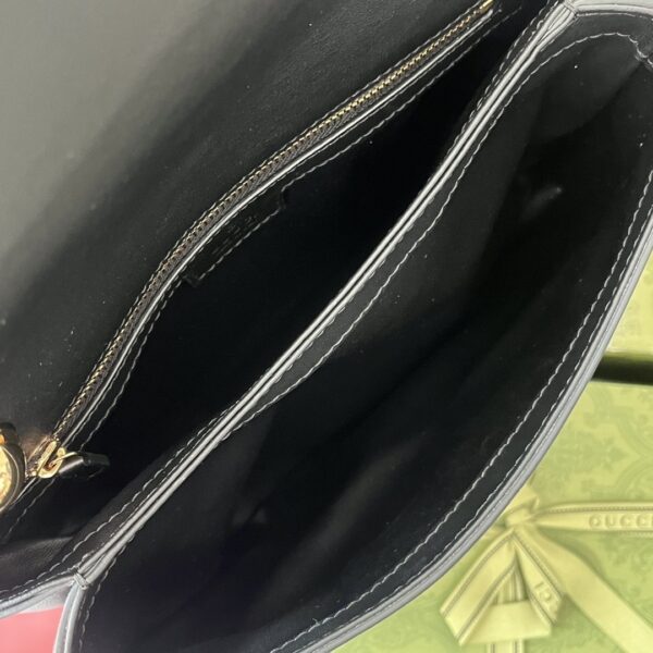 1:1 Replica Gucci Blondie Mini Bag Black For Women, Women's Bags 11.4in/29cm GG
