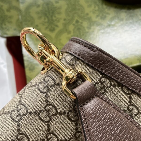 1:1 Replica Gucci Blondie Mini Bag Brown And Beige For Women, Women's Bags 8.7in/22cm GG