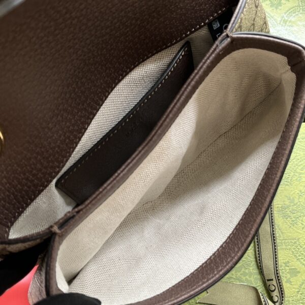 1:1 Replica Gucci Blondie Mini Bag Brown And Beige For Women, Women's Bags 8.7in/22cm GG