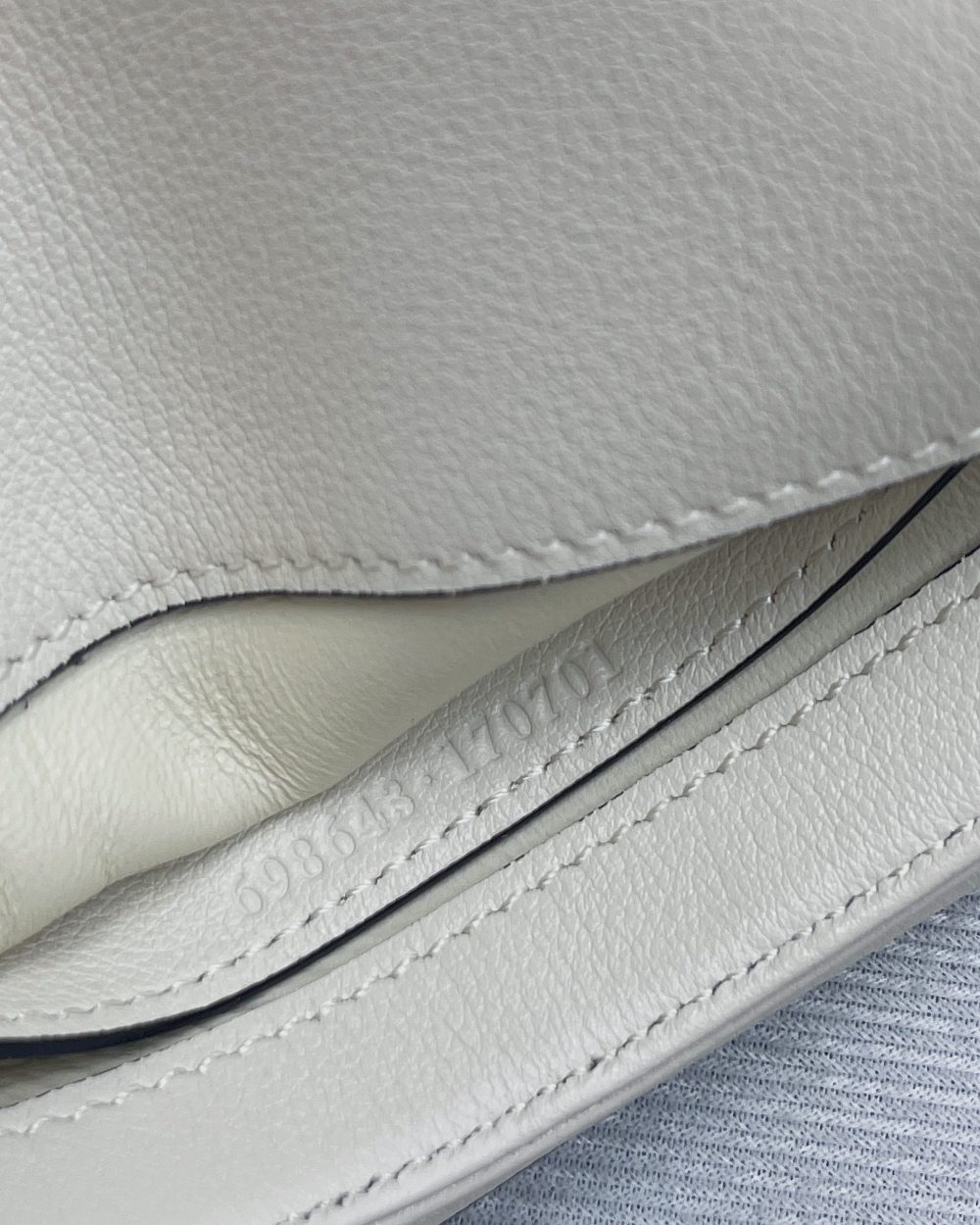 1:1 Replica Gucci Blondie Mini Bag White For Women, Women's Bags 8.7in/22cm GG‎ ‎698643 UXXAG 9161