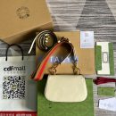 1:1 Replica Gucci Blondie Mini Bag White For Women, Women's Bags 8.7in/22cm GG‎ ‎698643 UXXAG 9161