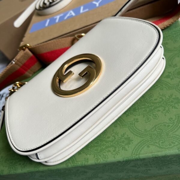 1:1 Replica Gucci Blondie Mini Bag White For Women, Women's Bags 8.7in/22cm GG‎ ‎698643 UXXAG 9161