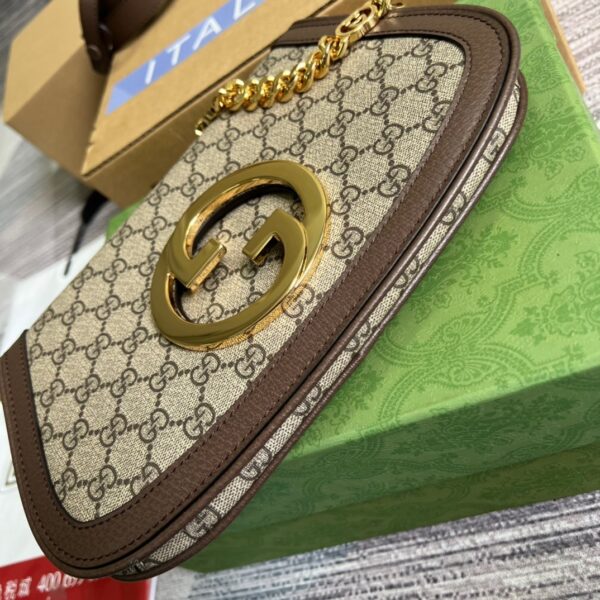 1:1 Replica Gucci Blondie Shoulder Bag Beige For Women, Women's Bags 11in/28cm GG 699268 K9GSG 8358