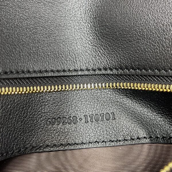 1:1 Replica Gucci Blondie Shoulder Bag Black For Women, Women's Bags 11in/28cm GG‎ 699268 UXX0G 1000