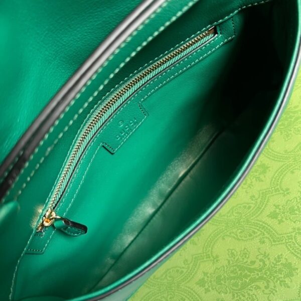 1:1 Replica Gucci Blondie Shoulder Bag Green For Women, Women's Bags 11in/28cm GG‎