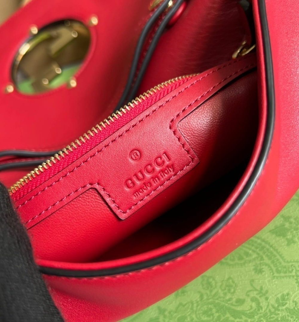 1:1 Replica Gucci Blondie Shoulder Bag Red For Women, Women's Bags 11in/28cm GG‎
