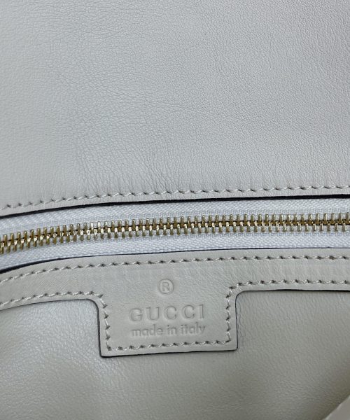 1:1 Replica Gucci Blondie Shoulder Bag White For Women, Women's Bags 11in/28cm GG 699268 UXX0G 9022