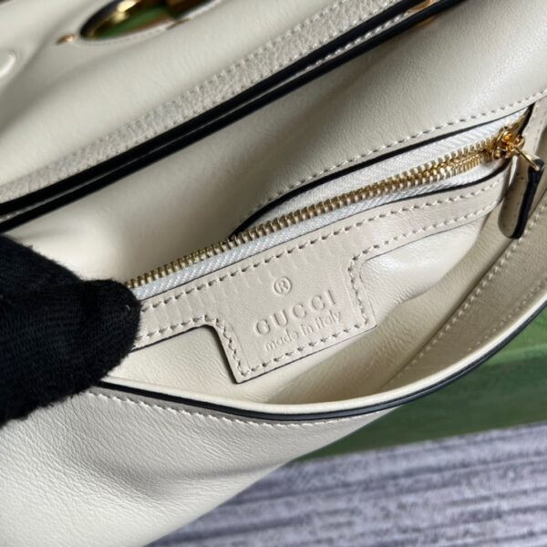 1:1 Replica Gucci Blondie Shoulder Bag White For Women, Women's Bags 11in/28cm GG 699268 UXX0G 9022