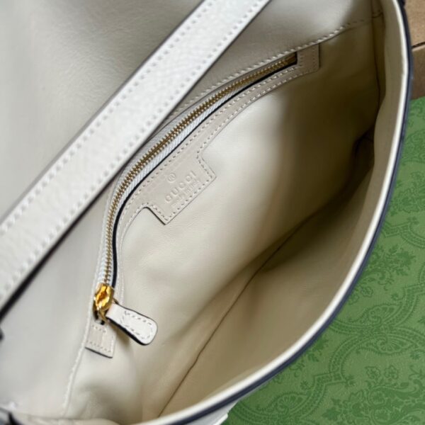 1:1 Replica Gucci Blondie Shoulder Bag White For Women, Women's Bags 11in/28cm GG 699268 UXX0G 9022